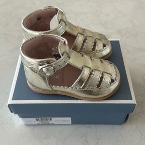 Jacadi Paris Gold Sandals